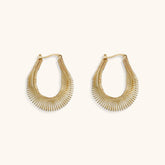 Golden Ship Hoops - Jewelry de Corner
